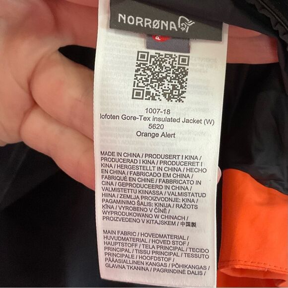 Norrona Lofoten Insulated Jacket Sz XS Ski Jacket Outdoor - Picture 11 of 14
